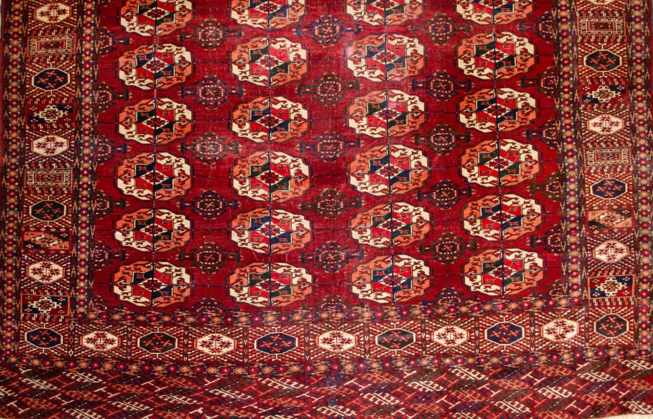Antique Turkmen Carpet