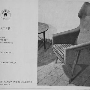 Mid-Century Elm Wing Master Chair by Thorbjörn Afdal for Bruksbo, 1960s
