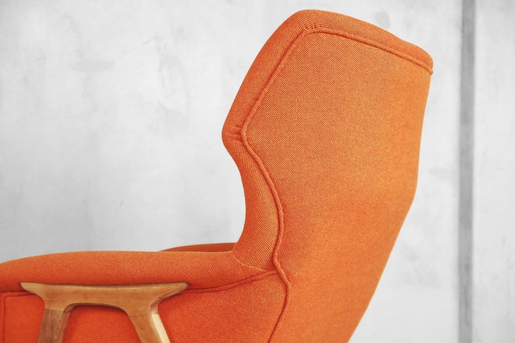 Mid-Century Elm Wing Master Chair by Thorbjörn Afdal for Bruksbo, 1960s