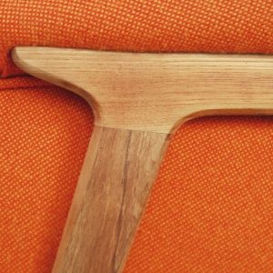 Mid-Century Elm Wing Master Chair by Thorbjörn Afdal for Bruksbo, 1960s