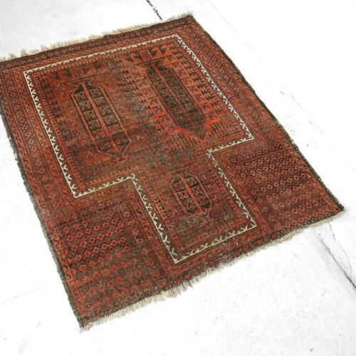 Hand-Knotted Rug, 1920s