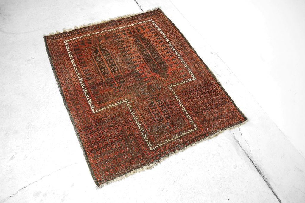 Hand-Knotted Rug, 1920s