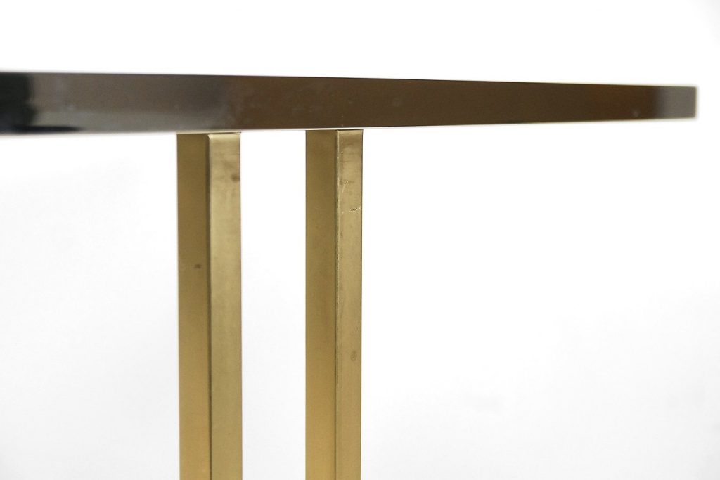 Belgian Gilded Bar Cart from Belgo Chrom, 1970s