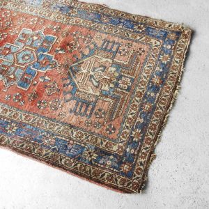 Antique Hand-Woven Middle Eastern Rug, 1920s