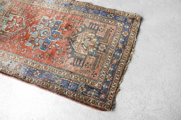 Antique Hand-Woven Middle Eastern Rug, 1920s - Image 14