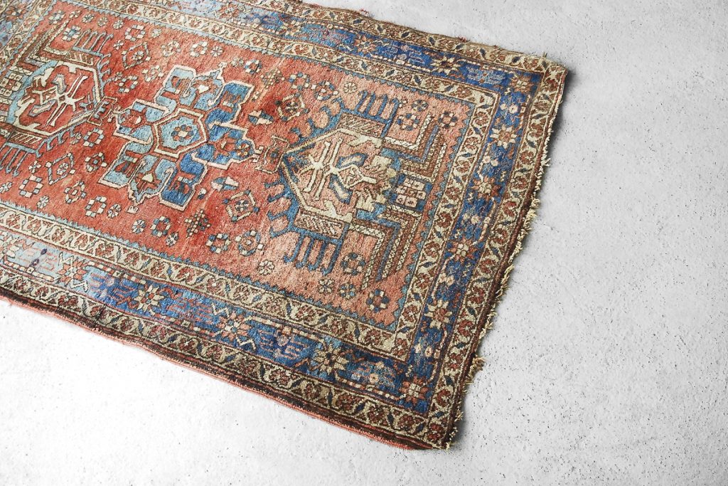 Antique Hand-Woven Middle Eastern Rug, 1920s
