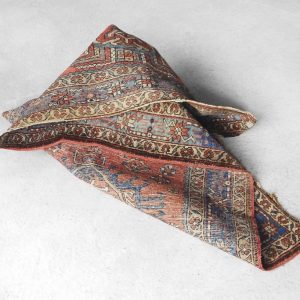 Antique Hand-Woven Middle Eastern Rug, 1920s