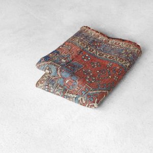 Antique Hand-Woven Middle Eastern Rug, 1920s
