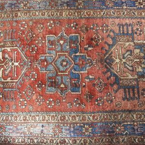 Antique Hand-Woven Middle Eastern Rug, 1920s