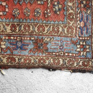 Antique Hand-Woven Middle Eastern Rug, 1920s