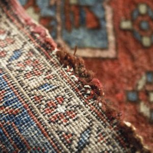 Antique Hand-Woven Middle Eastern Rug, 1920s