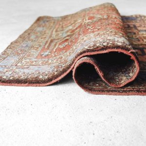 Antique Hand-Woven Middle Eastern Rug, 1920s