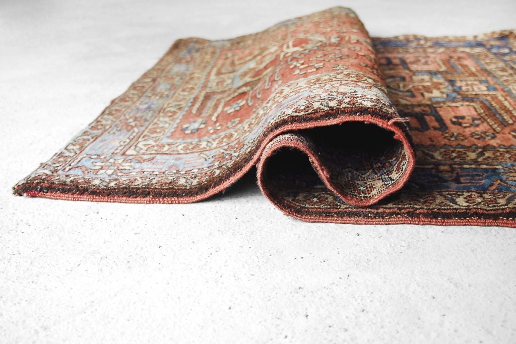 Antique Hand-Woven Middle Eastern Rug, 1920s