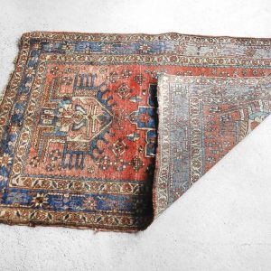 Antique Hand-Woven Middle Eastern Rug, 1920s
