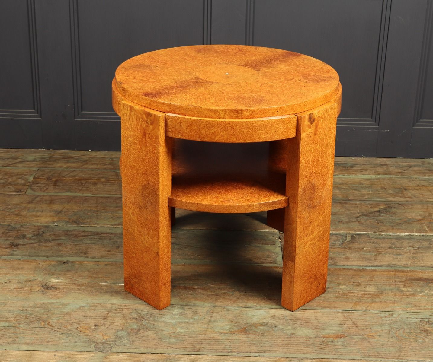 French Art Deco Coffee Table In Amboyna