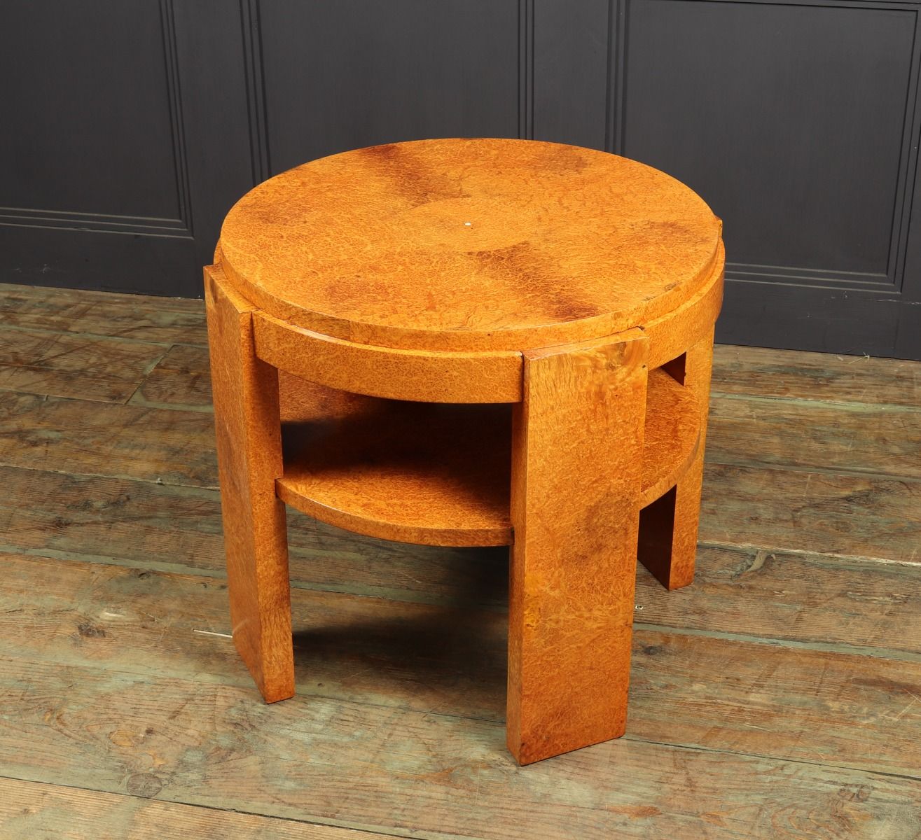 French Art Deco Coffee Table In Amboyna