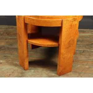French Art Deco Coffee Table In Amboyna