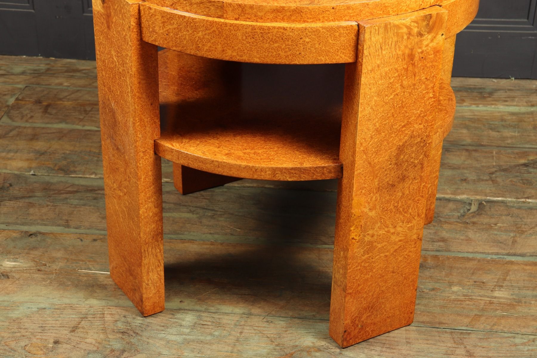 French Art Deco Coffee Table In Amboyna