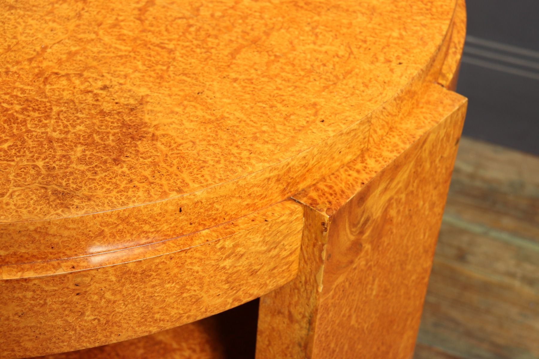 French Art Deco Coffee Table In Amboyna