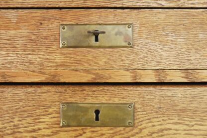 Industrial Oak Filing Cabinet, 1920s - Image 9