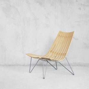 Norwegian Scandia Easy Chairs by Hans Brattrud for Fjordfiesta, 2000s, Set of 2