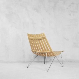 Norwegian Scandia Easy Chairs by Hans Brattrud for Fjordfiesta, 2000s, Set of 2