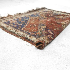 Antique Middle Eastern Hand-Woven Rug, 1880s