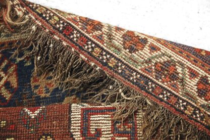Antique Middle Eastern Hand-Woven Rug, 1880s - Image 14
