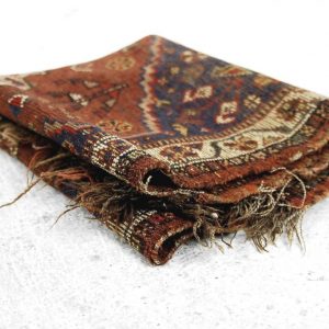 Antique Middle Eastern Hand-Woven Rug, 1880s
