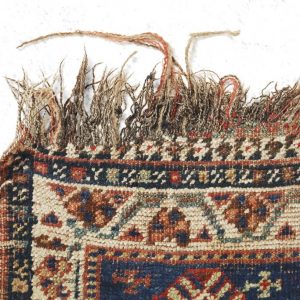 Antique Middle Eastern Hand-Woven Rug, 1880s