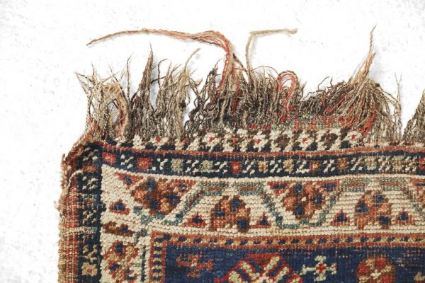 Antique Middle Eastern Hand-Woven Rug, 1880s - Image 3