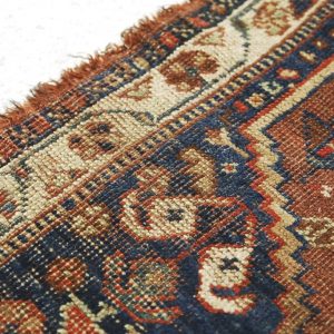 Antique Middle Eastern Hand-Woven Rug, 1880s