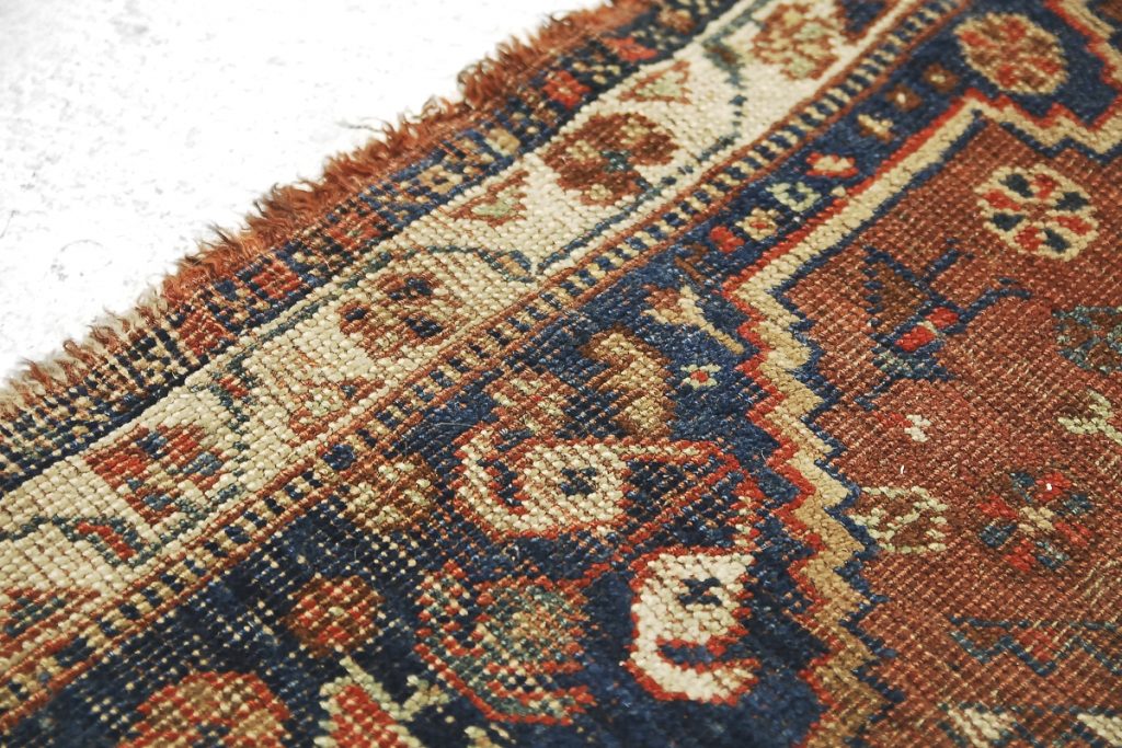 Antique Middle Eastern Hand-Woven Rug, 1880s