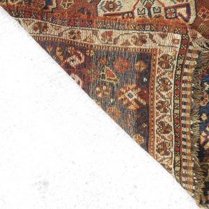 Antique Middle Eastern Hand-Woven Rug, 1880s
