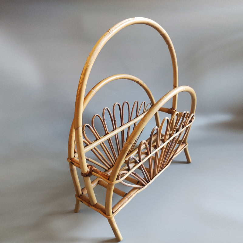 1960s Magazine Rack by Franco Albini. Made in Italy