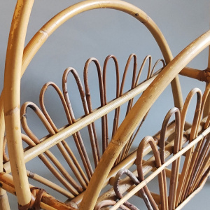 1960s Magazine Rack by Franco Albini. Made in Italy