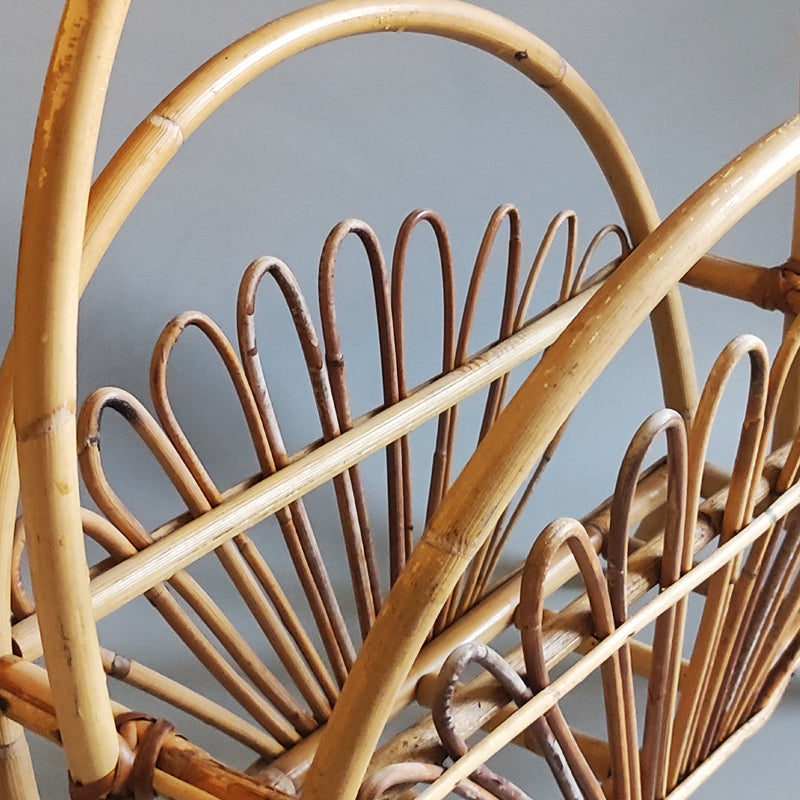 1960s Magazine Rack by Franco Albini. Made in Italy