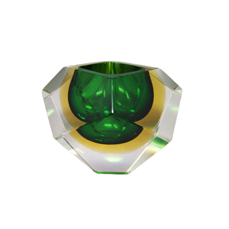1960s Green Ashtray or Vide Poche By Flavio Poli for Seguso