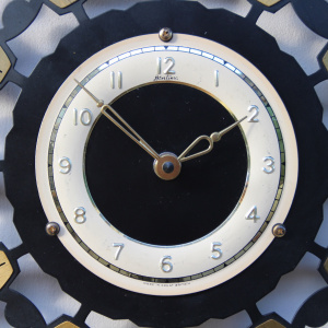 Sunburst Wall Clock By Bentima, 1960s