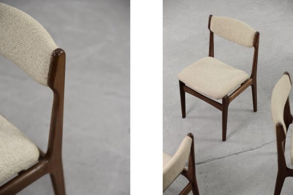 Mid-Century Modern Scandinavian Teak Dining Chair, 1960s - Image 4
