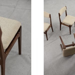 Mid-Century Modern Scandinavian Teak Dining Chair, 1960s