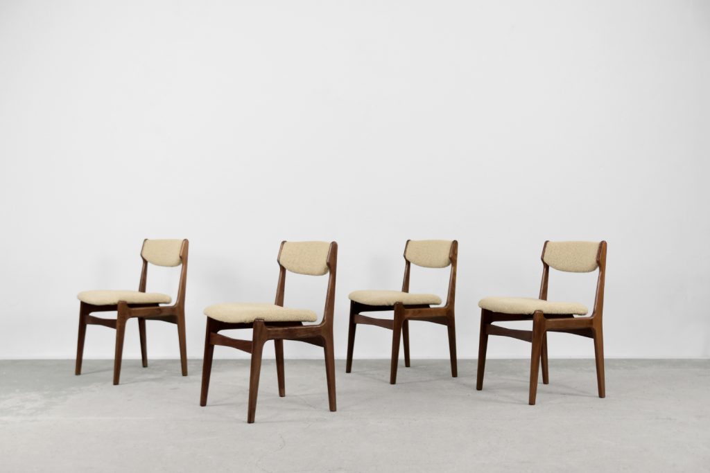 Mid-Century Modern Scandinavian Teak Dining Chair, 1960s