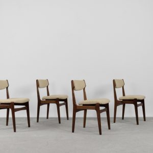 Mid-Century Modern Scandinavian Teak Dining Chair, 1960s