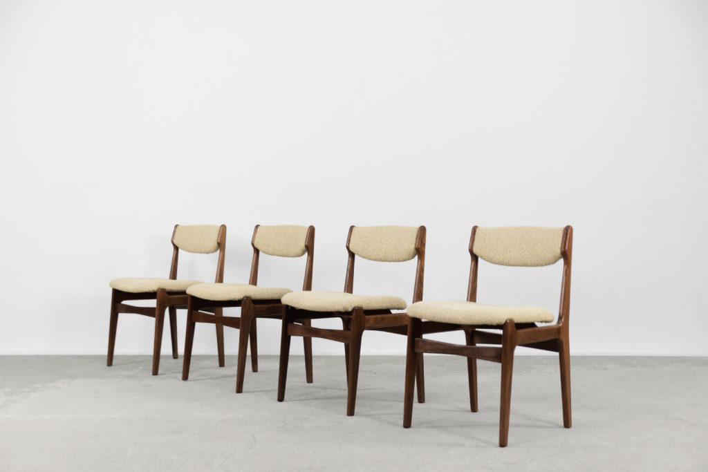 Mid-Century Modern Scandinavian Teak Dining Chair, 1960s