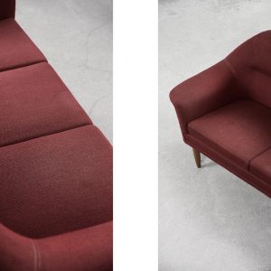 Vintage Scandinavian Mid-Century Modern Sofa from Bröderna Andersson, 1950s