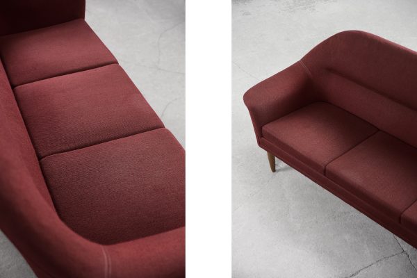 Vintage Scandinavian Mid-Century Modern Sofa from Bröderna Andersson, 1950s - Image 8
