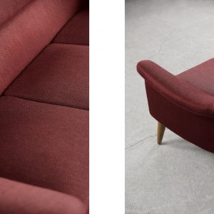 Vintage Scandinavian Mid-Century Modern Sofa from Bröderna Andersson, 1950s