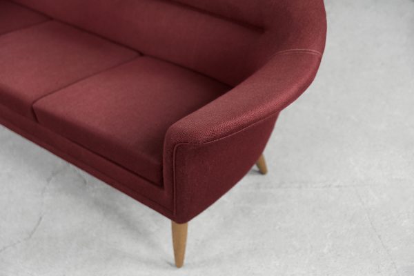 Vintage Scandinavian Mid-Century Modern Sofa from Bröderna Andersson, 1950s - Image 9