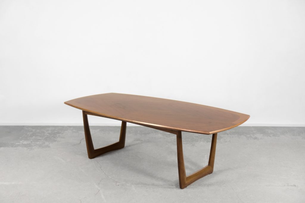 Vintage German Walnut Coffee Table from Kondor Möbel, 1960s