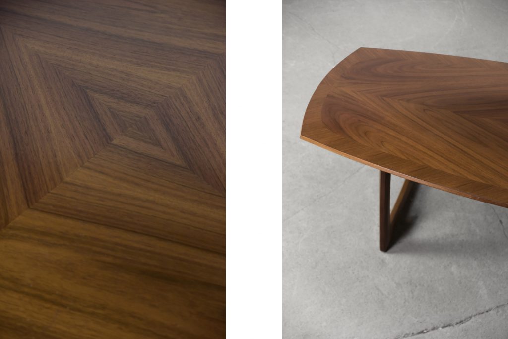 Vintage German Walnut Coffee Table from Kondor Möbel, 1960s